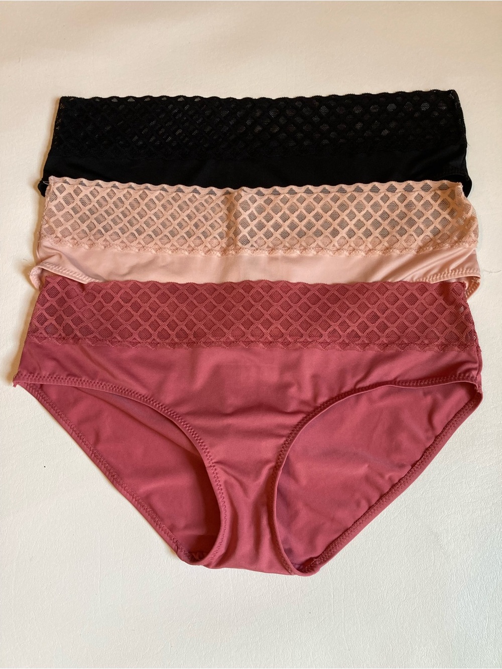 Set of three Vince Camuto panties